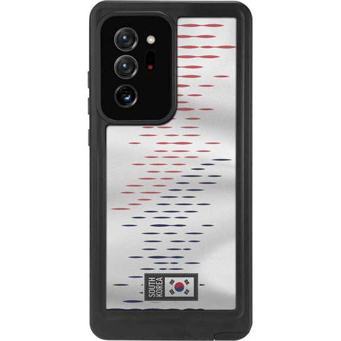 South Korea Soccer Flag Galaxy Note20 Ultra 5G Waterproof Case